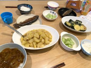 夕飯